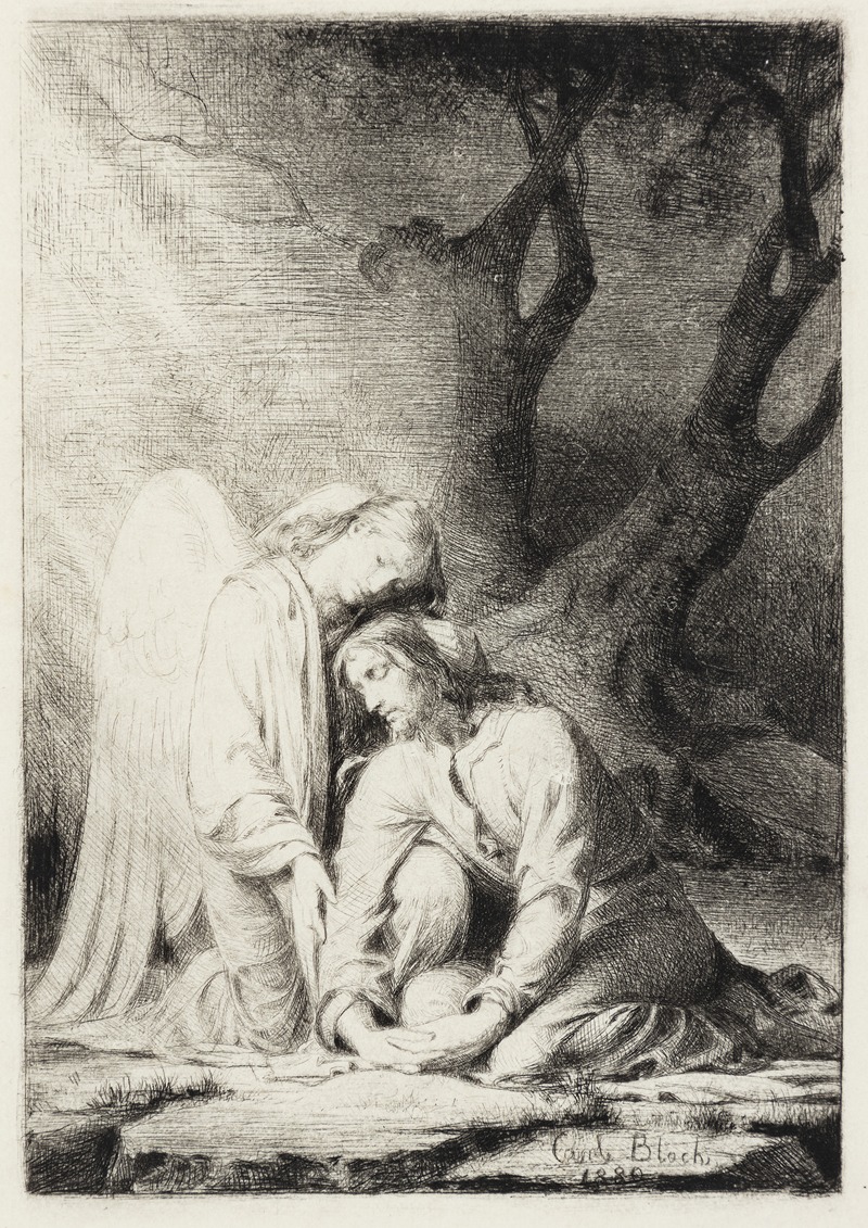 Carl Bloch - Christ in the Garden of Gethsemane