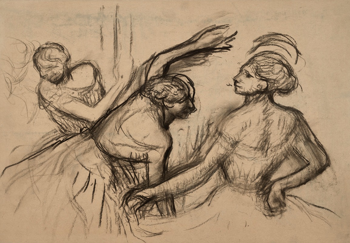 Edgar Degas - Scène de ballet
