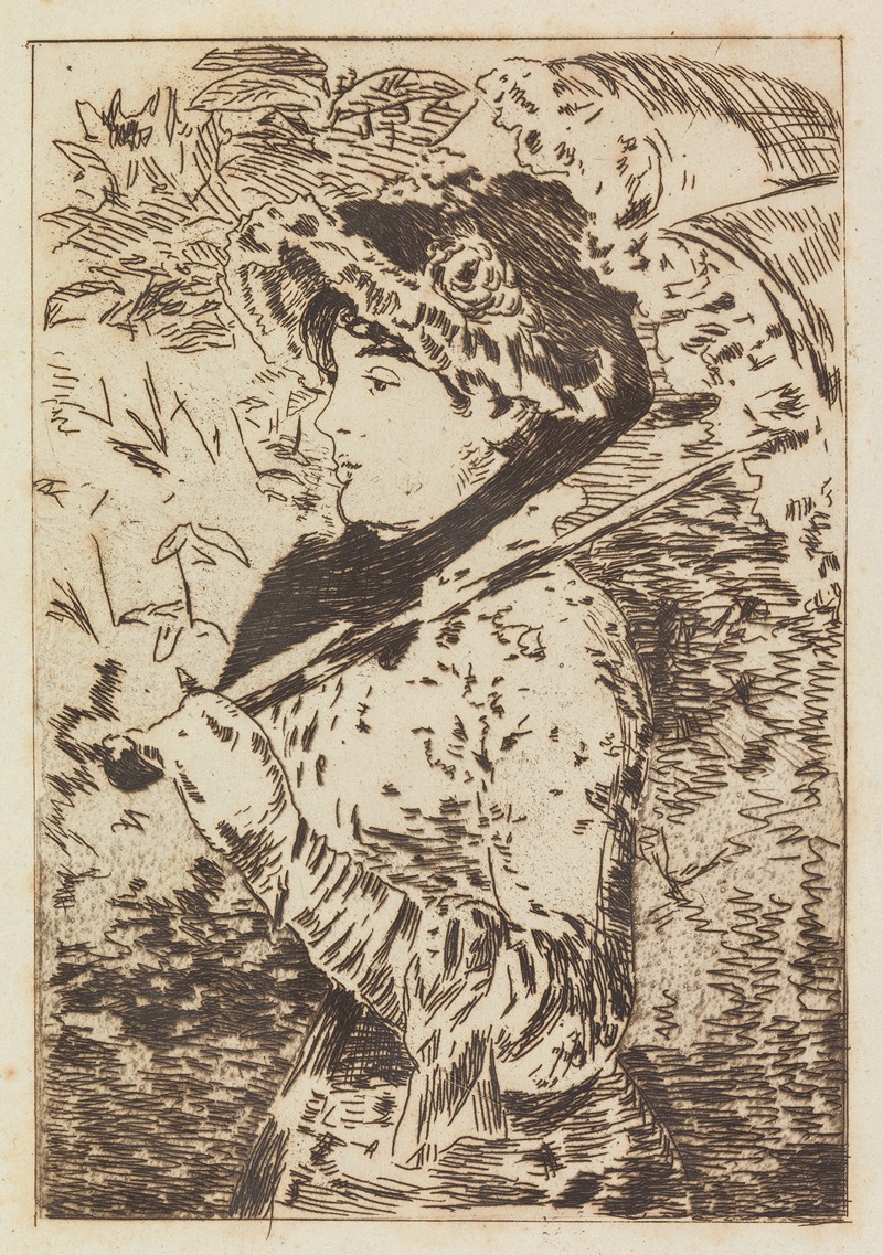 Édouard Manet - Jeanne Le Printemps