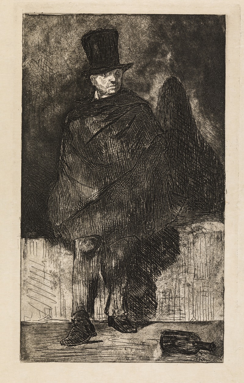 Édouard Manet - Le buveur d’absinthe