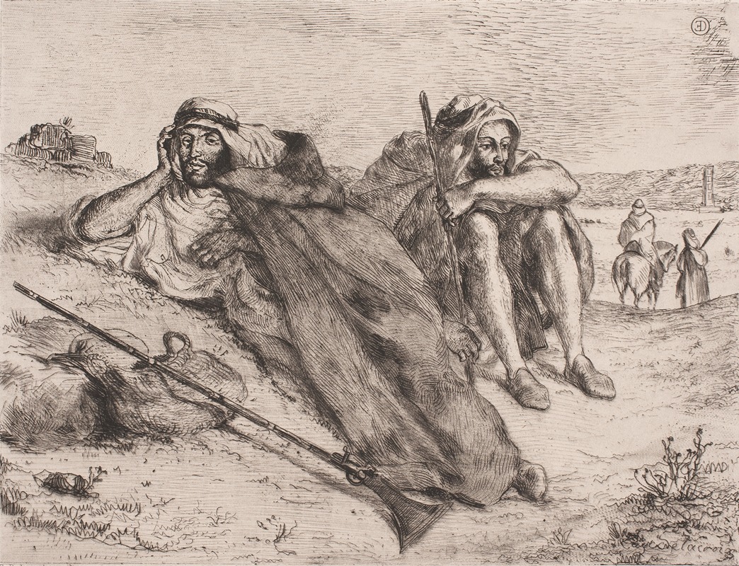 Eugène Delacroix - Arabere fra Oran