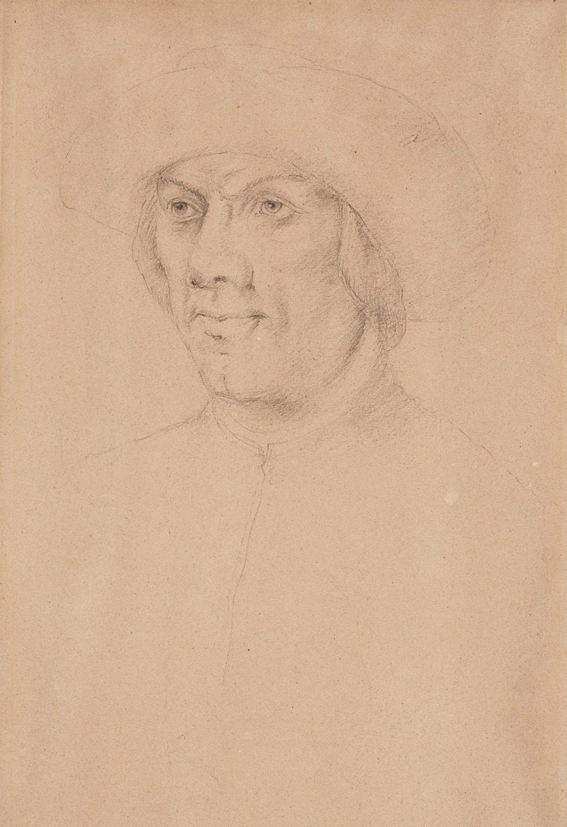 Georges Seurat - Portrait d’homme, d’après Holbein