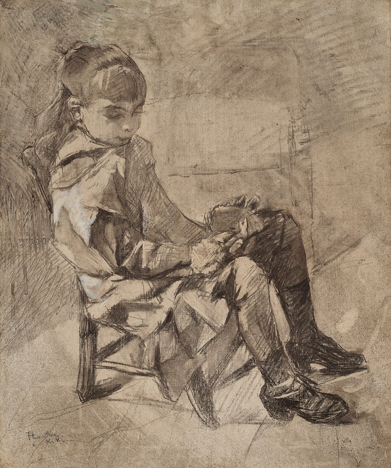 Henri de Toulouse-Lautrec - Mademoiselle Béatrix Tapié de Céleyran