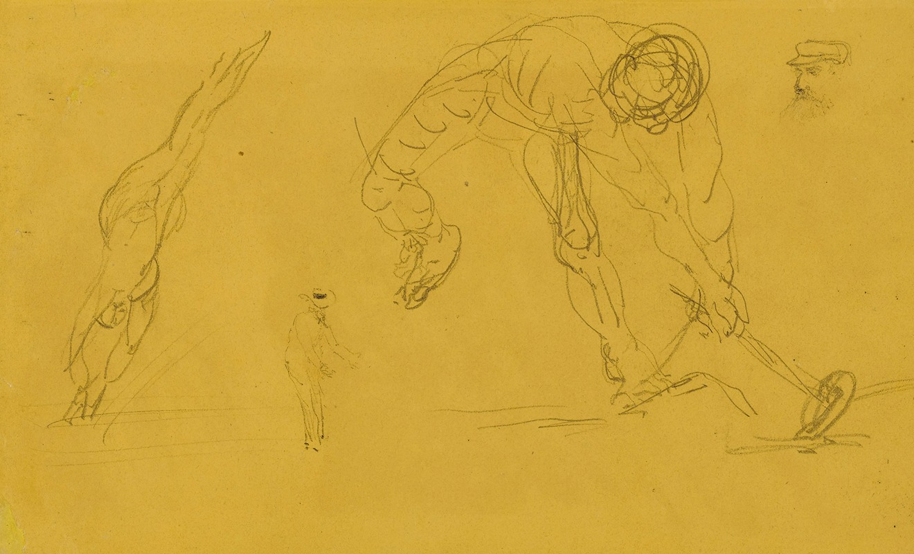 Henri de Toulouse-Lautrec - Piocheur, Plongeur