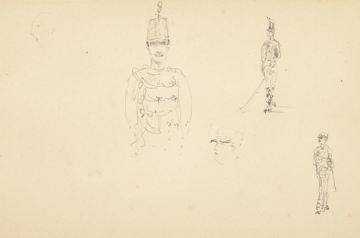 Henri de Toulouse-Lautrec - Étude de cavaliers