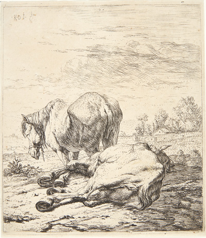 Karel Dujardin - To heste