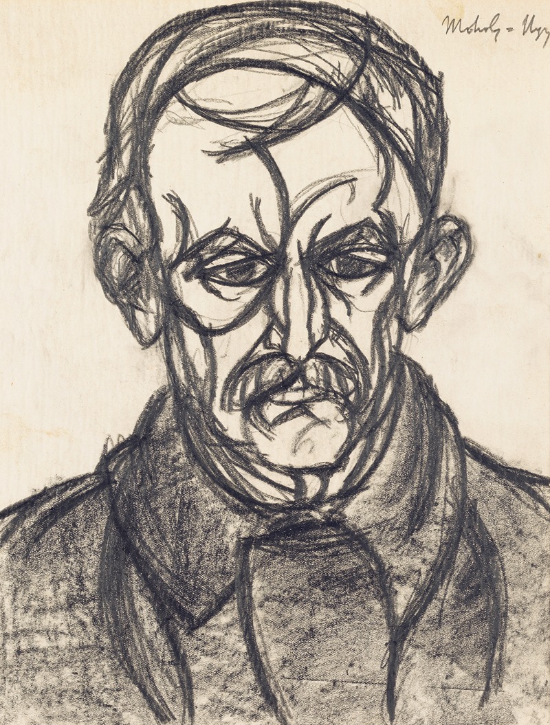 László Moholy-Nagy - Porträt eines Mannes