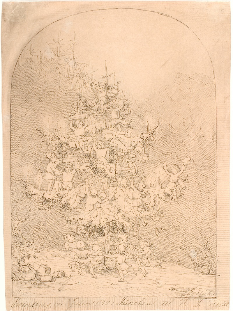 Lorenz Frølich - Juletræ
