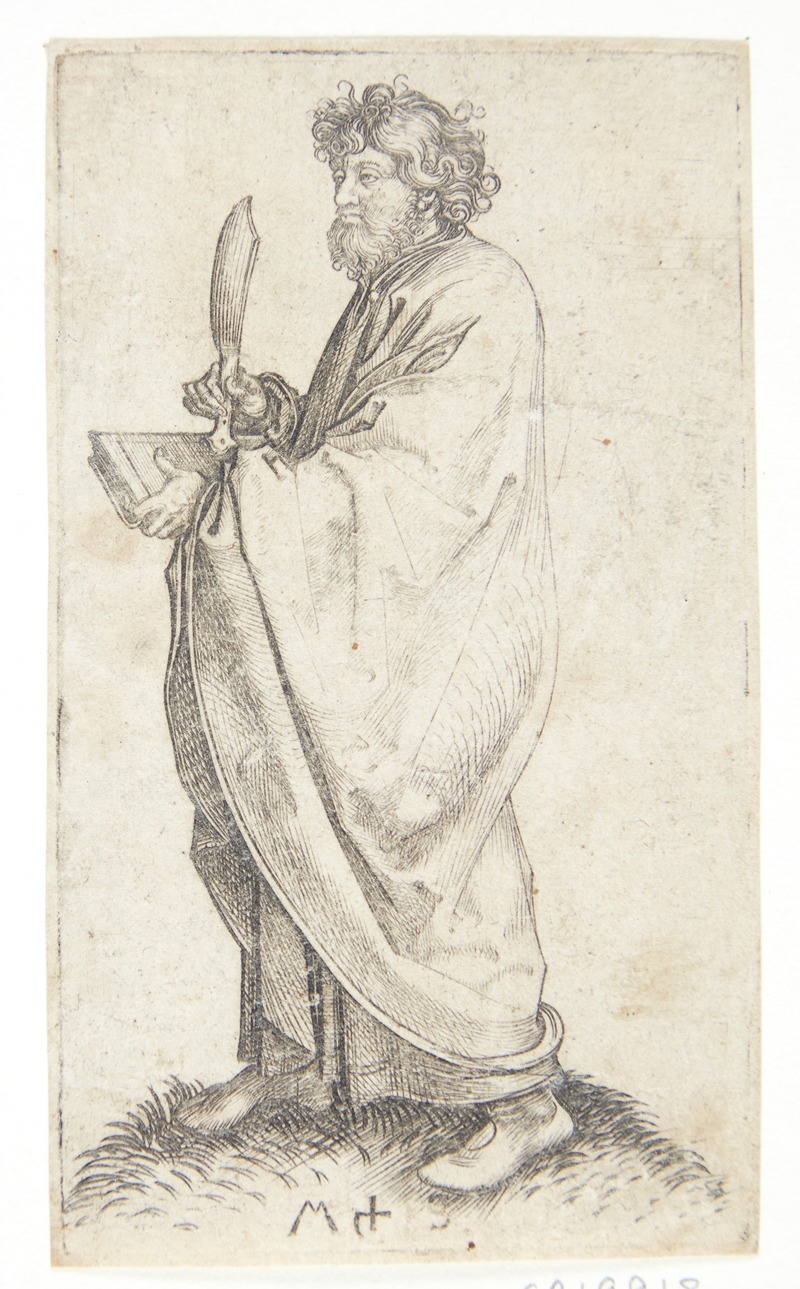 Martin Schongauer - Apostlen Bartolomæus