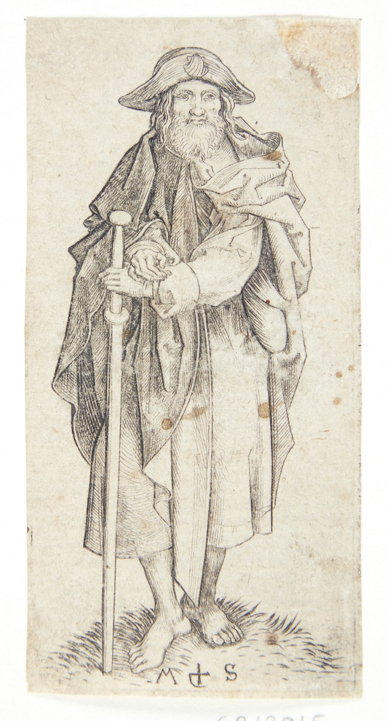Martin Schongauer - Apostlen Jakob den ældre