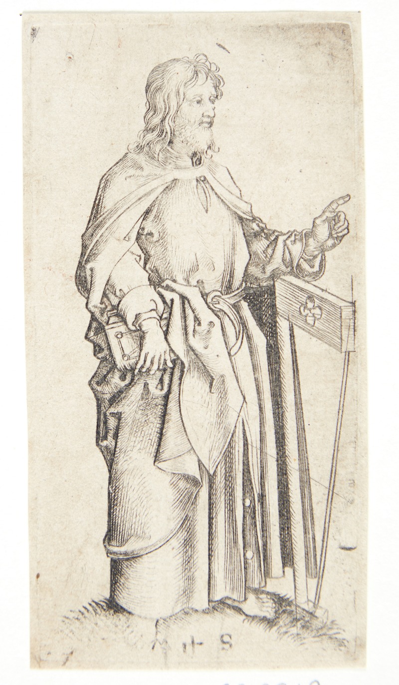 Martin Schongauer - Apostlen Jakob den yngre