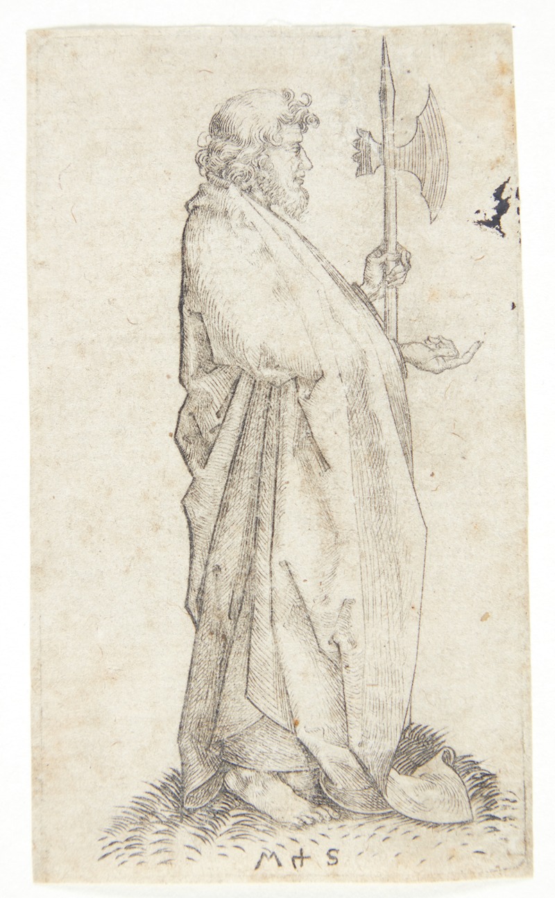 Martin Schongauer - Apostlen Mattæus