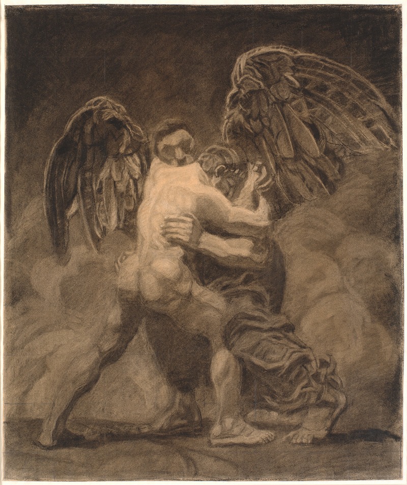 Oluf Hartmann - Jakobs kamp med englen