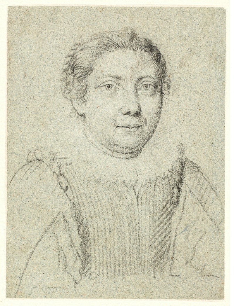 Ottavio Mario Leoni - Portræt af en kvinde, halvfigur, vendt mod højre