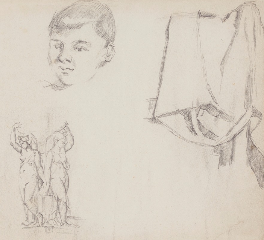 Paul Cézanne - Feuille d’études
