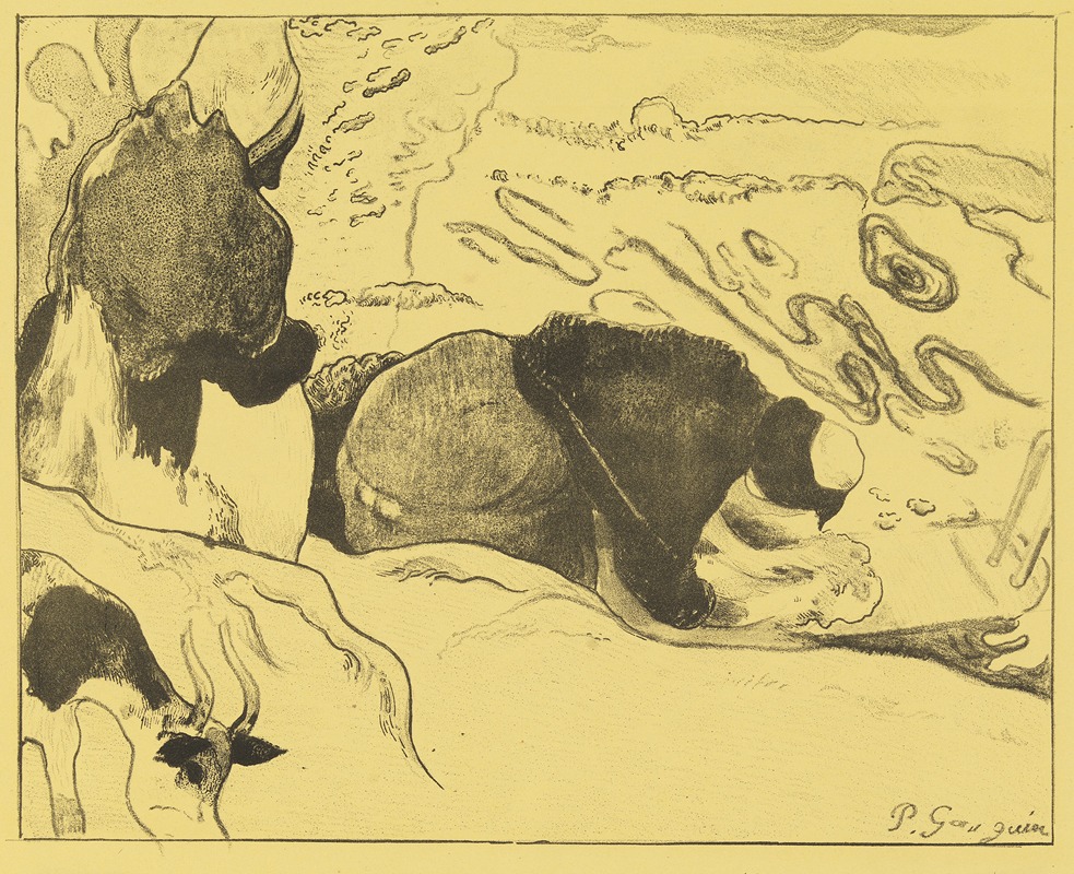 Paul Gauguin - Les Laveuses