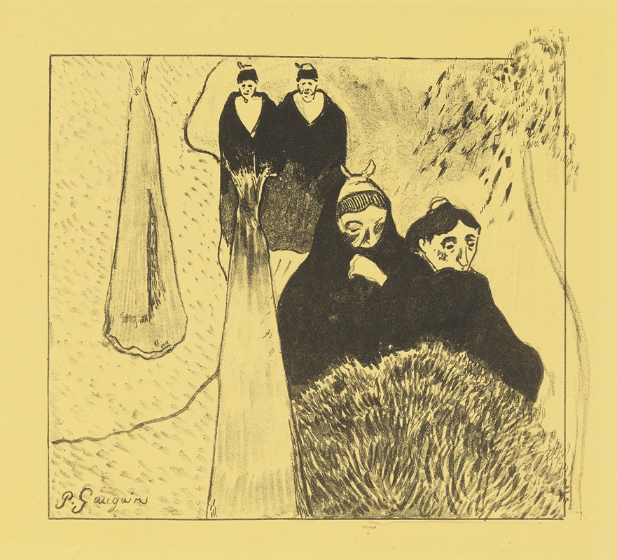 Paul Gauguin - Les vielles filles