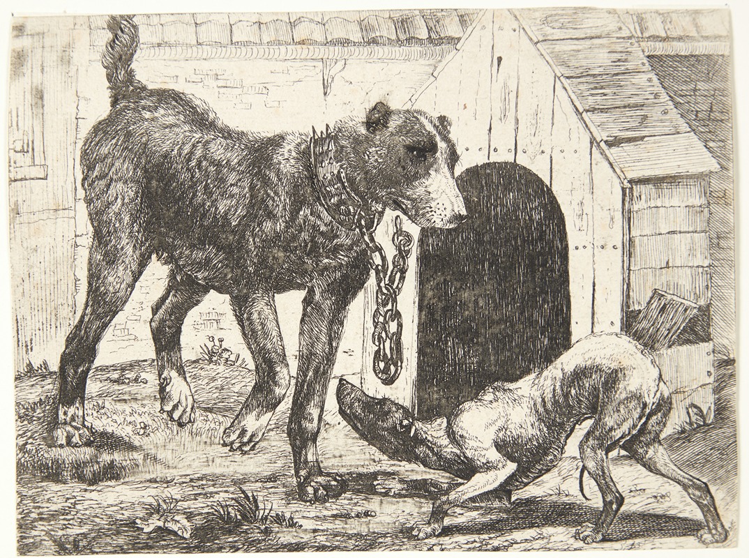 Paulus van Hillegaert II - Hund i lænke