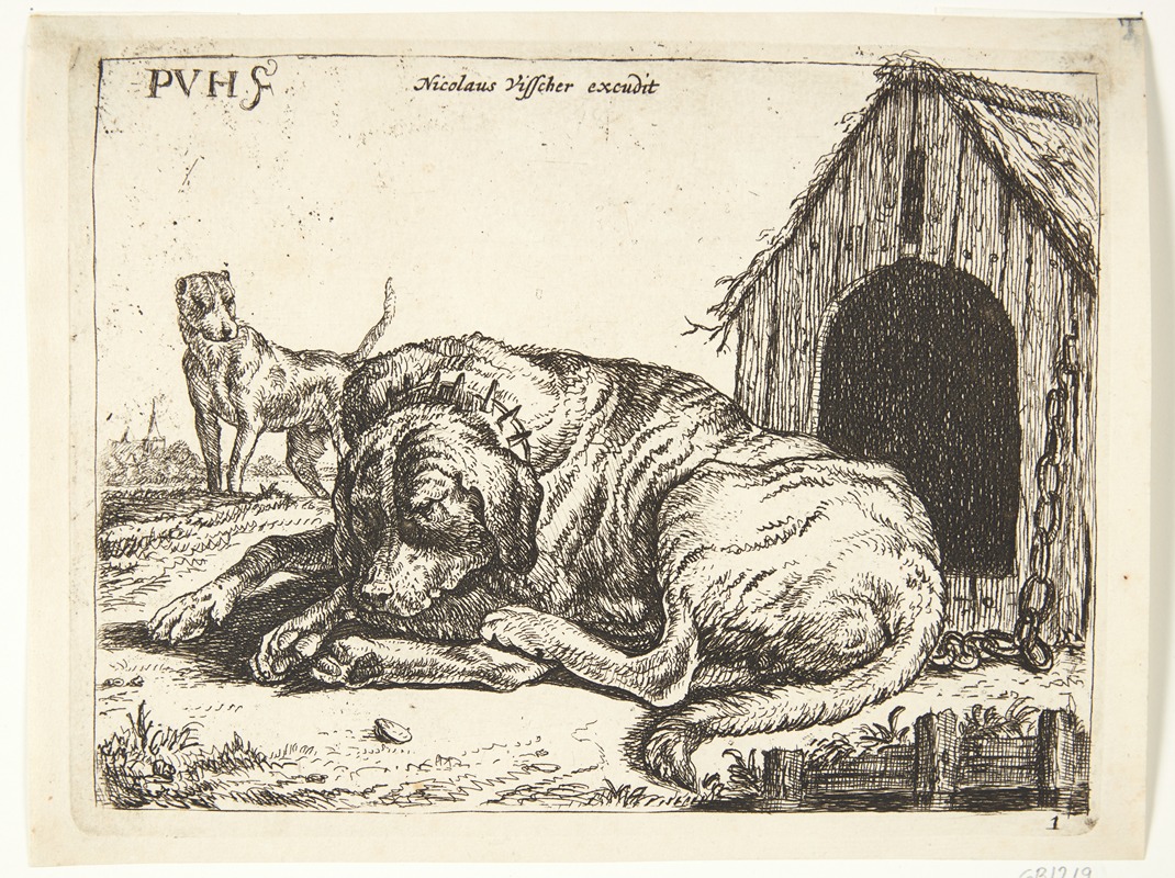 Paulus van Hillegaert II - Hund i lænke