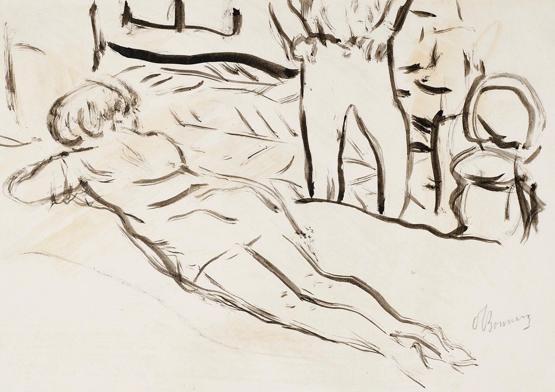 Pierre Bonnard - Femme allongée