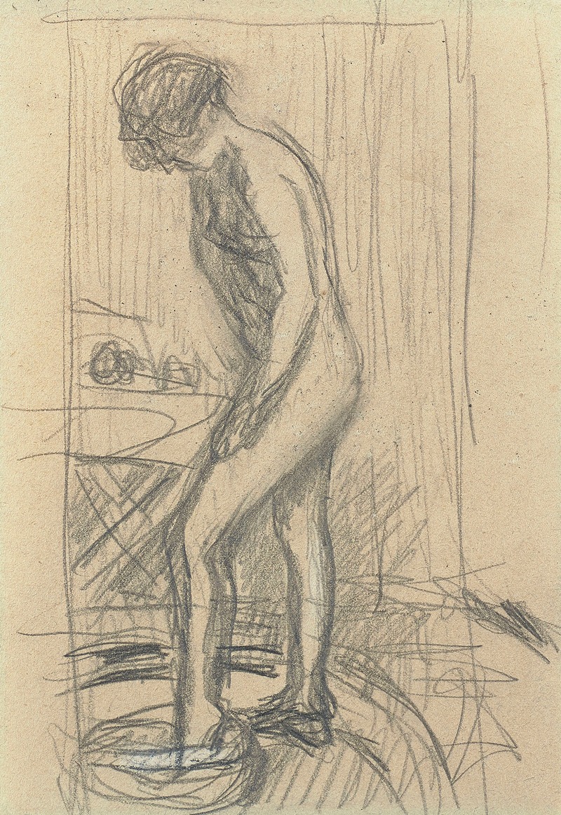 Pierre Bonnard - Nu debout au tub
