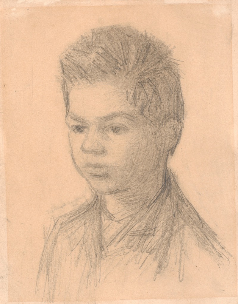 Vilhelm Hammershøi - Portræt af Svend Hammershøi, kunstnerens bror