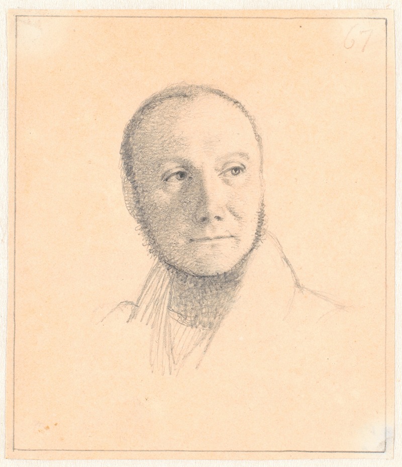 Wilhelm Marstrand - Portræt af Christian Waagepetersen, vinhandler, etatsråd, hofagent