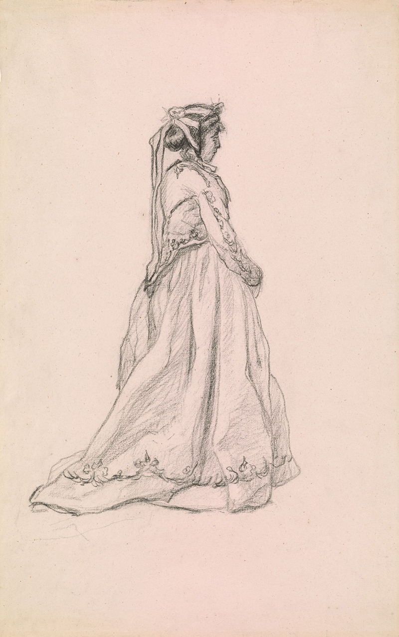 Claude Monet - Figure of a Woman (Camille)
