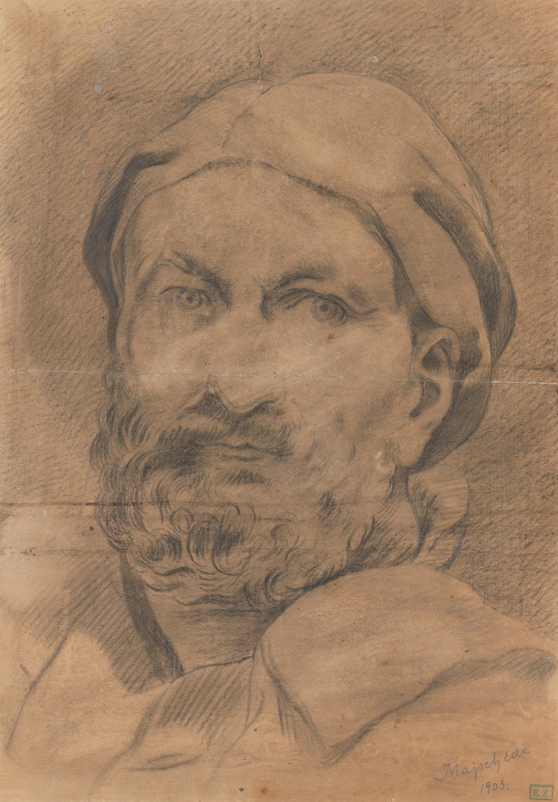 Eduard Majsch - Portrét starého muža