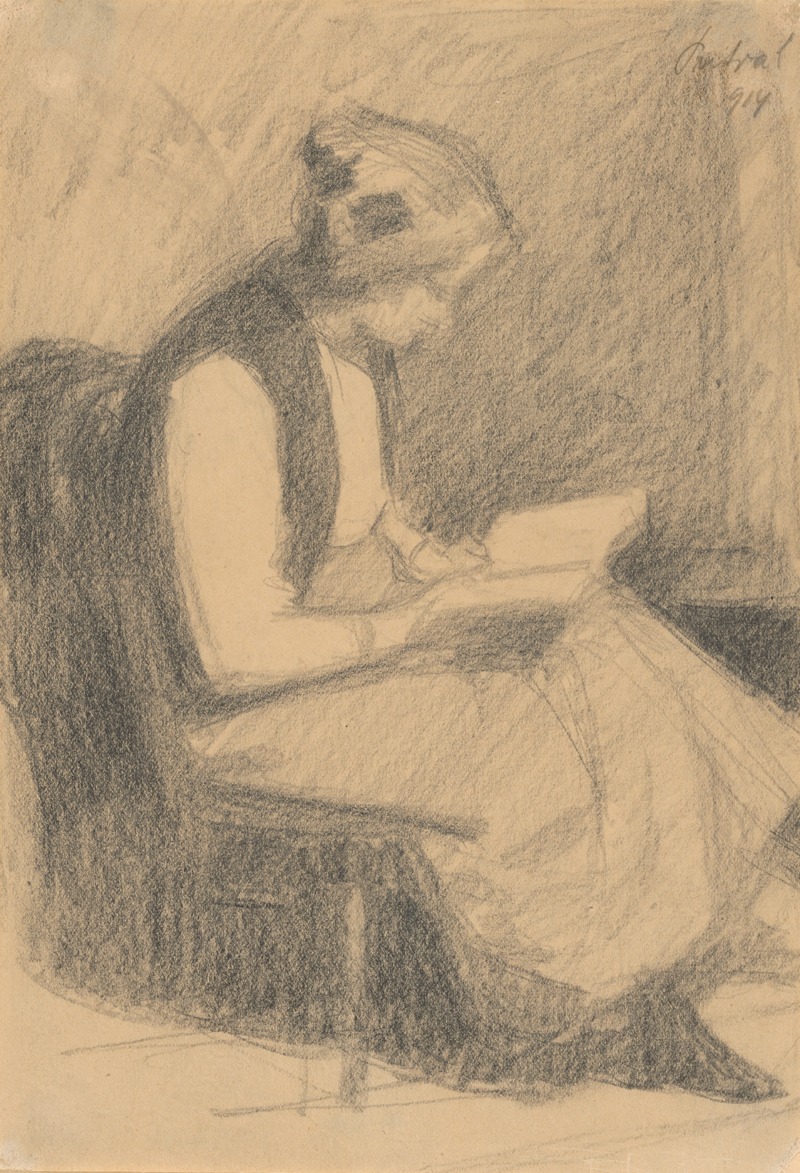 Eduard Putra - Woman Reading