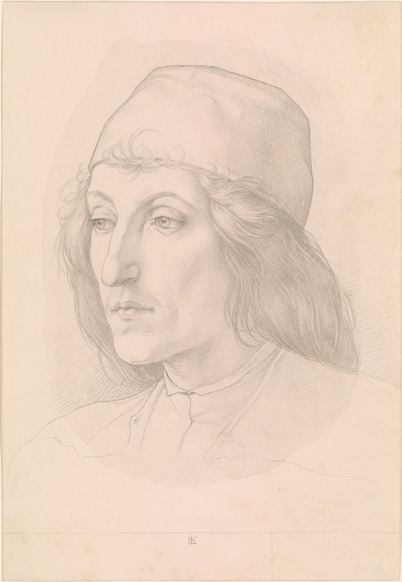 Eduard von Steinle - Portrait of a Man
