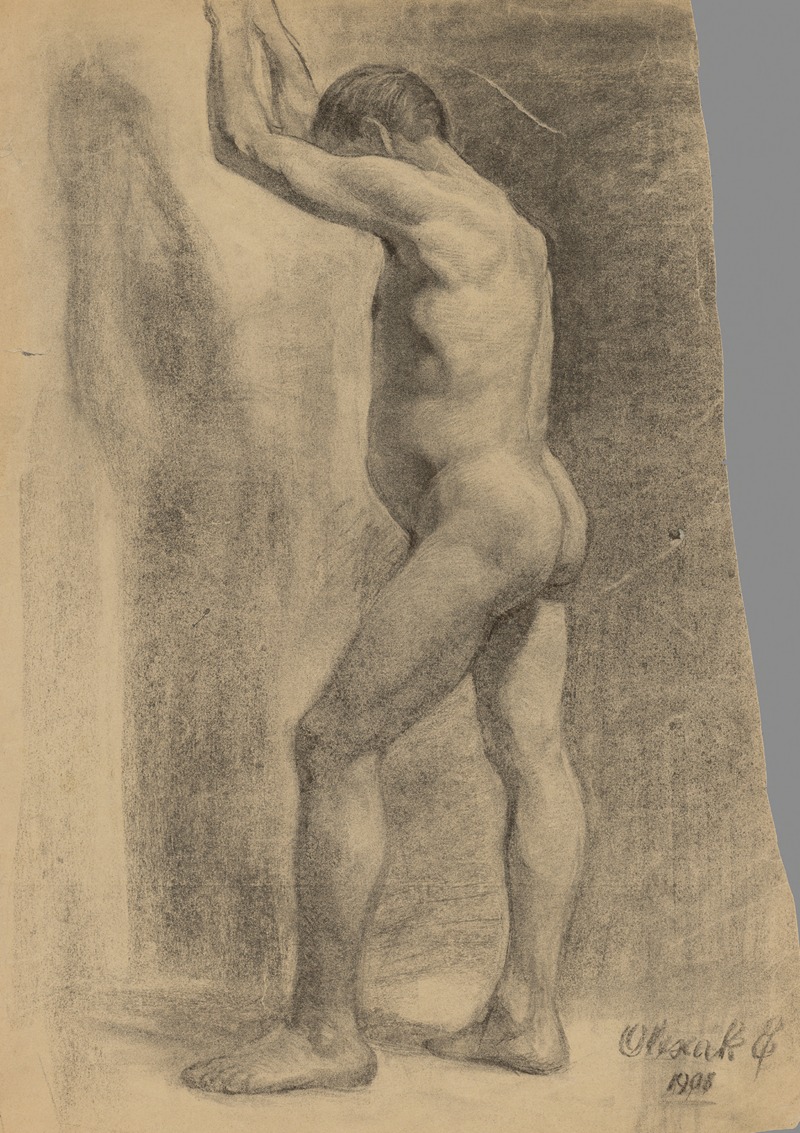 Emil Alexay-Olexák - Study of a Standing Man