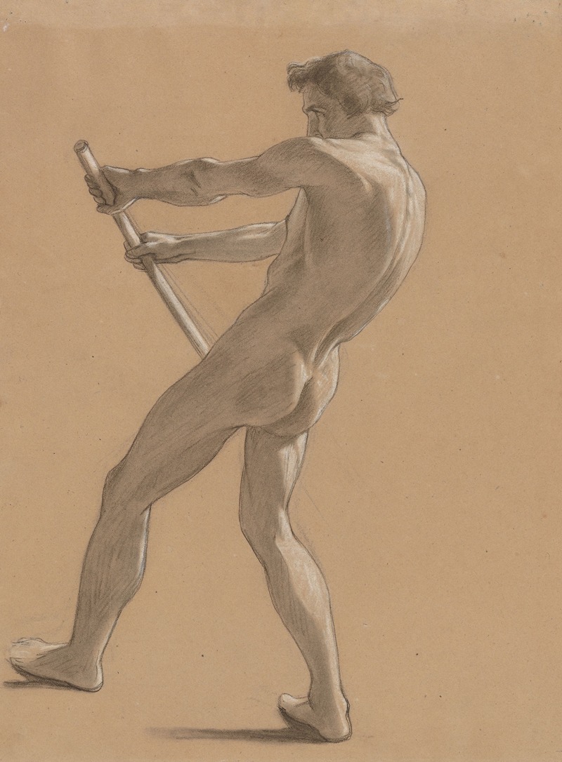 Félix Fossey - Study of an Oarsman