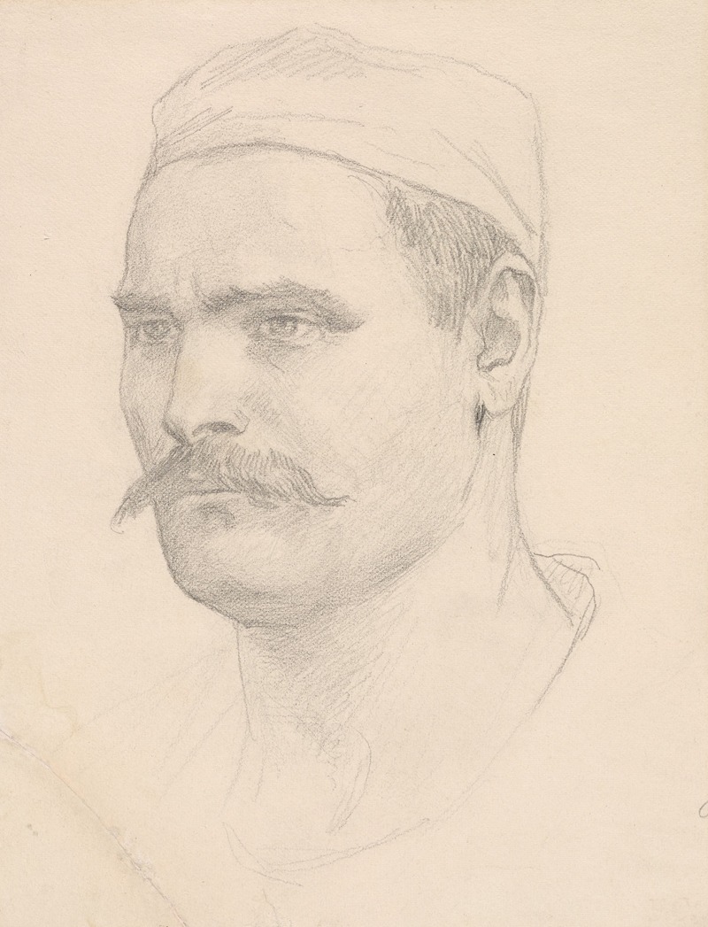 Fernand Cormon - Portrait of a Man