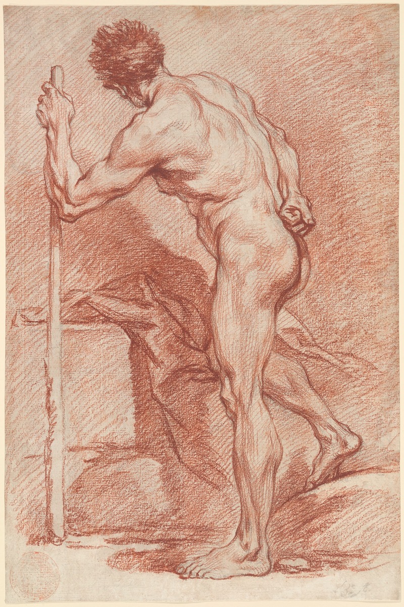 François Boucher - Male Nude