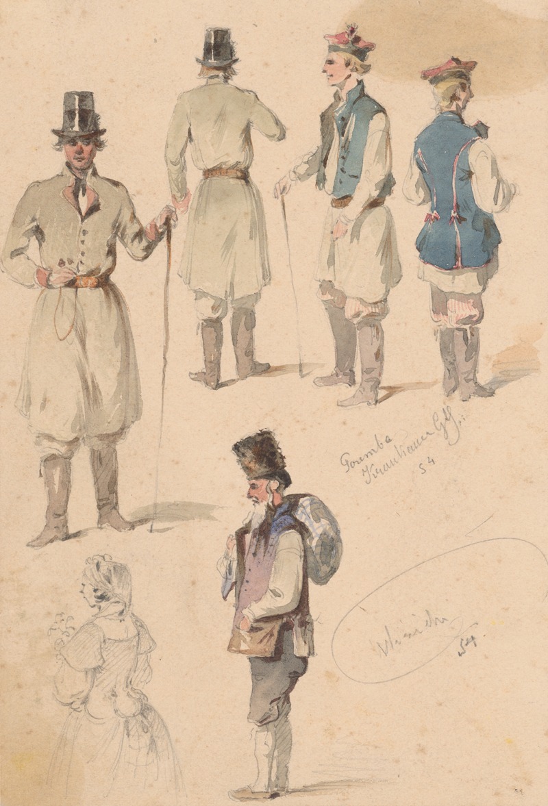 Friedrich Carl von Scheidlin - Costume Study