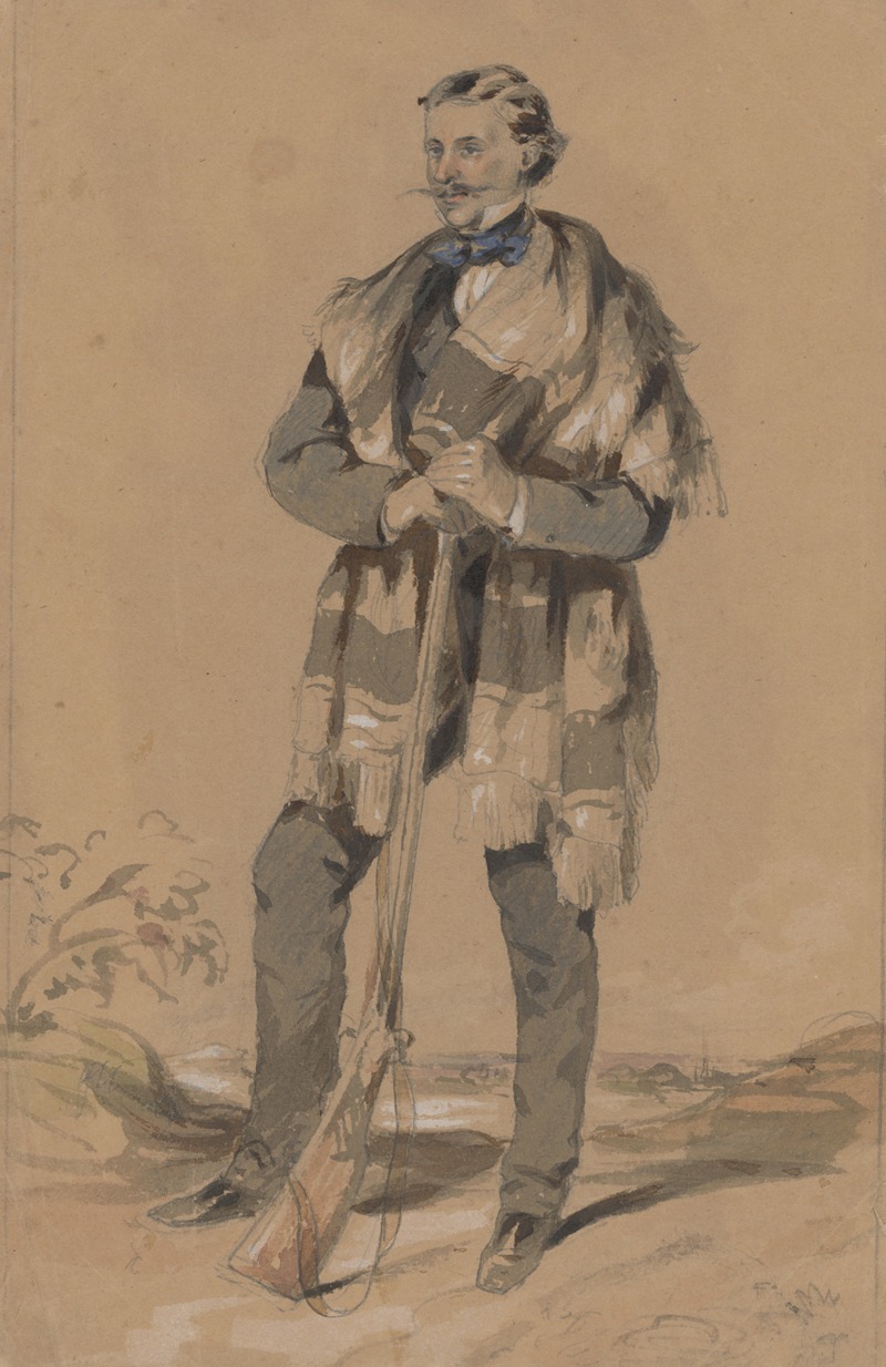 Friedrich Carl von Scheidlin - Man with a Rifle