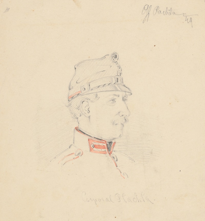 Friedrich Carl von Scheidlin - Portrait Study