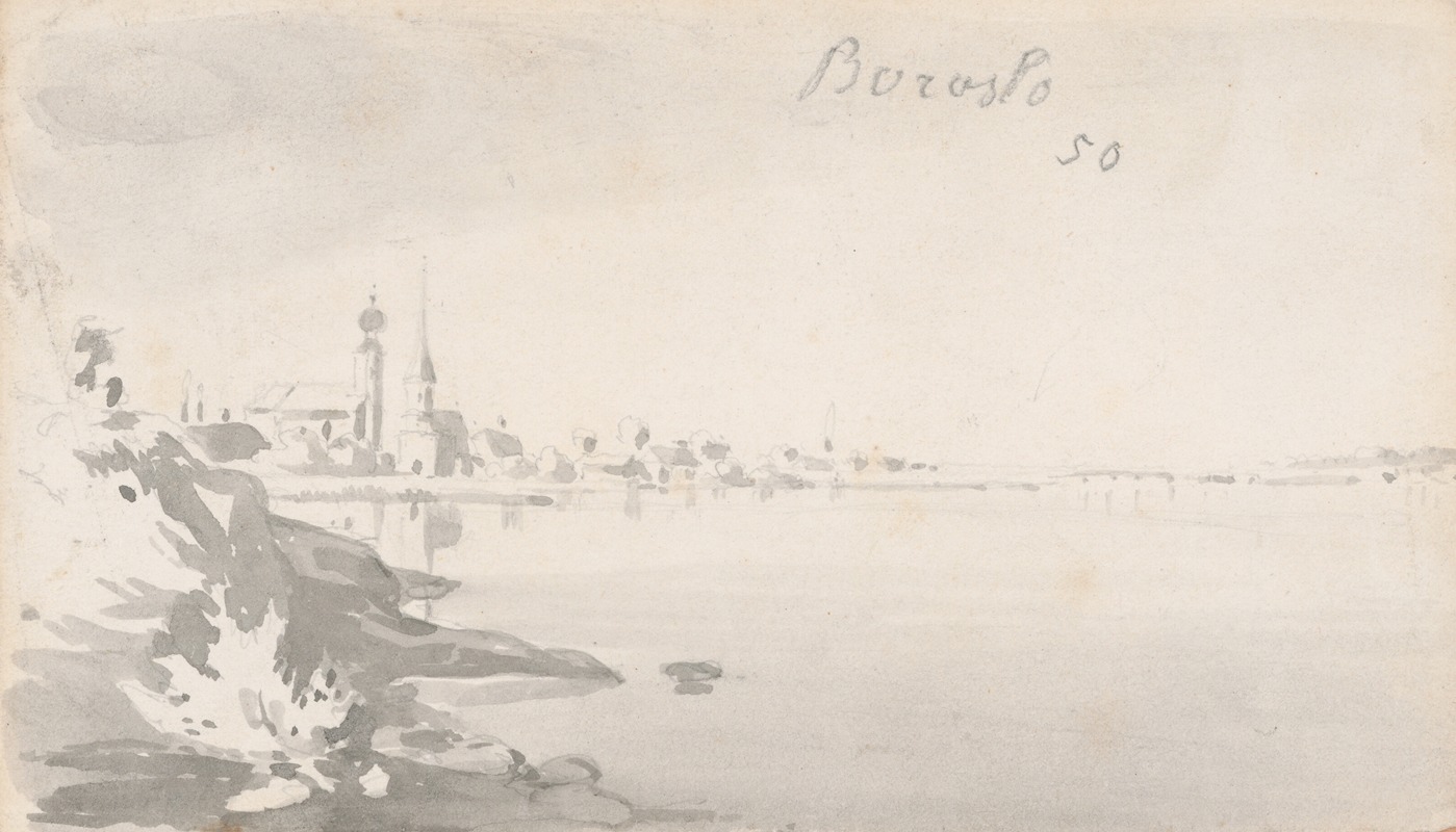 Friedrich Carl von Scheidlin - View of Boroslo