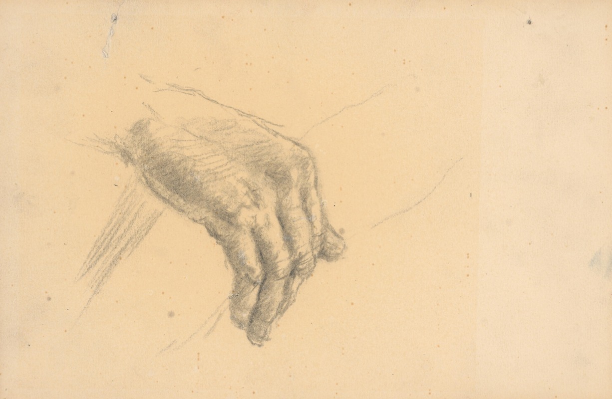 Gustáv Mallý - Study of a Hand