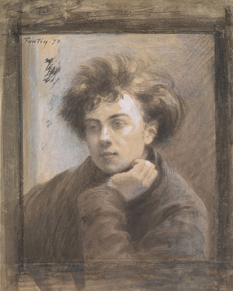 Henri Fantin-Latour - Portrait of Arthur Rimbaud (1854-1891)