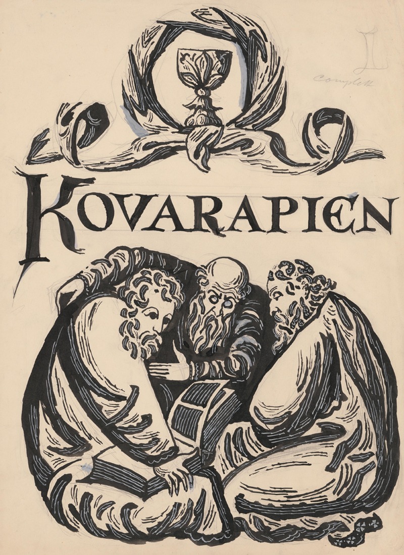 Ján Novák - Návrh obálky (Kovarapien)