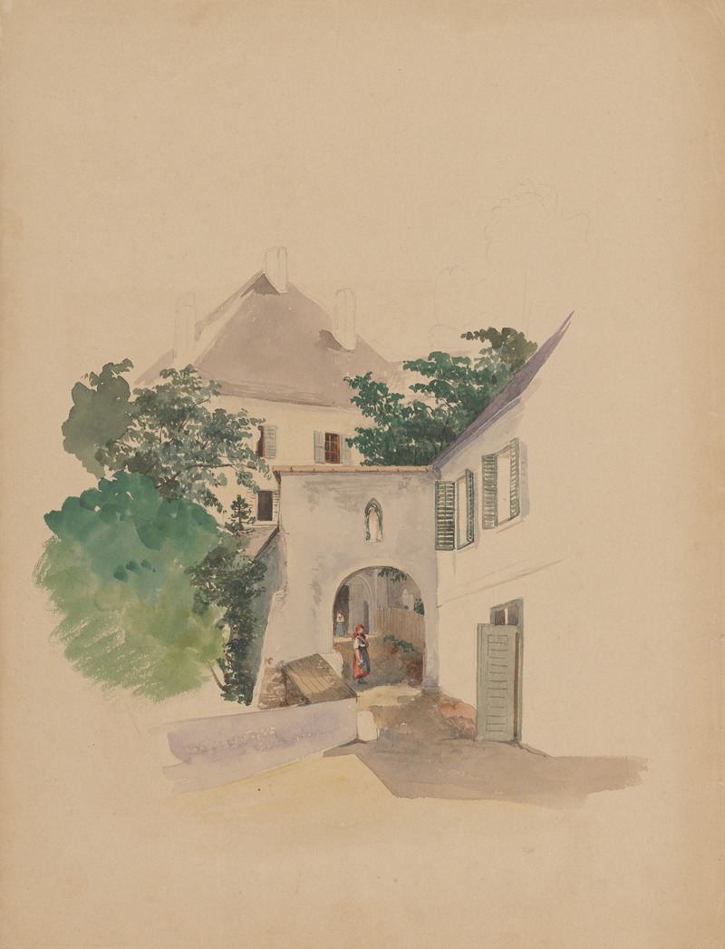 Jan Nowopacký - Houses with an Old Gate