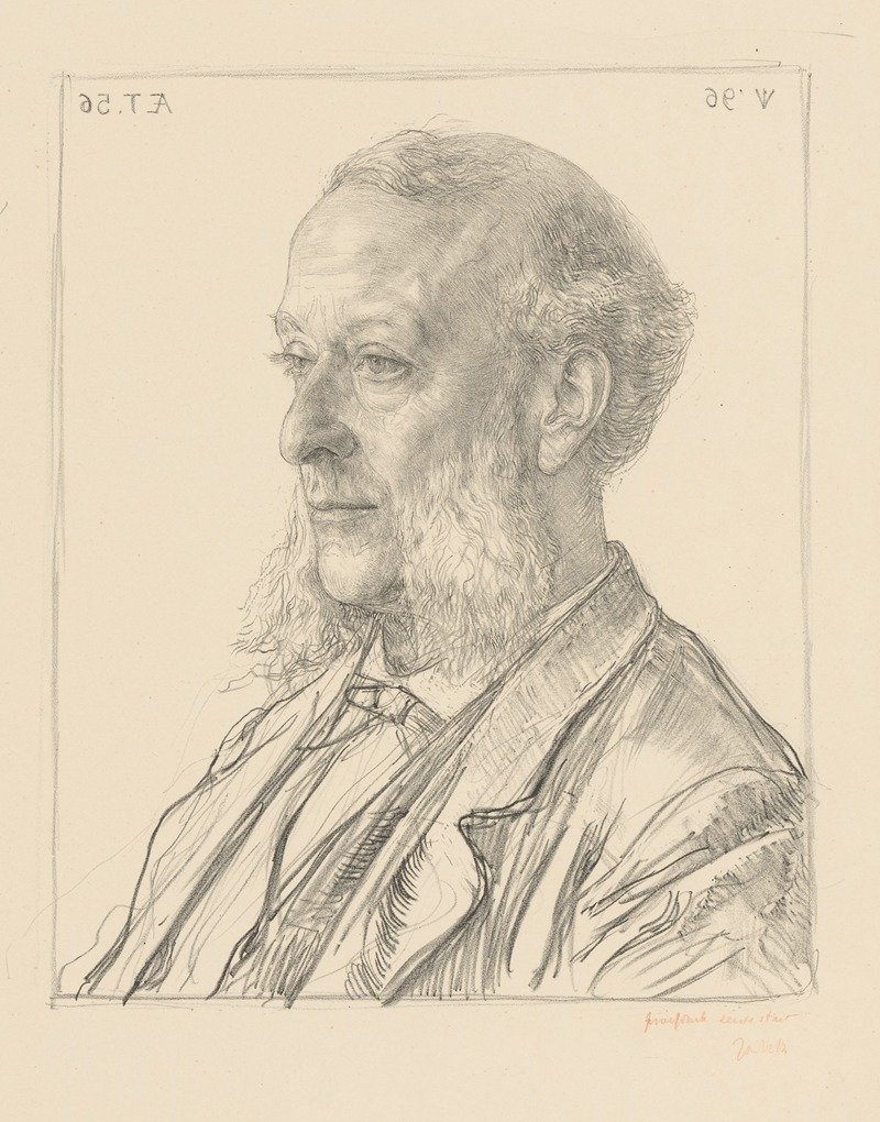 Jan Veth - Portret van Albert Cornelis Vreede