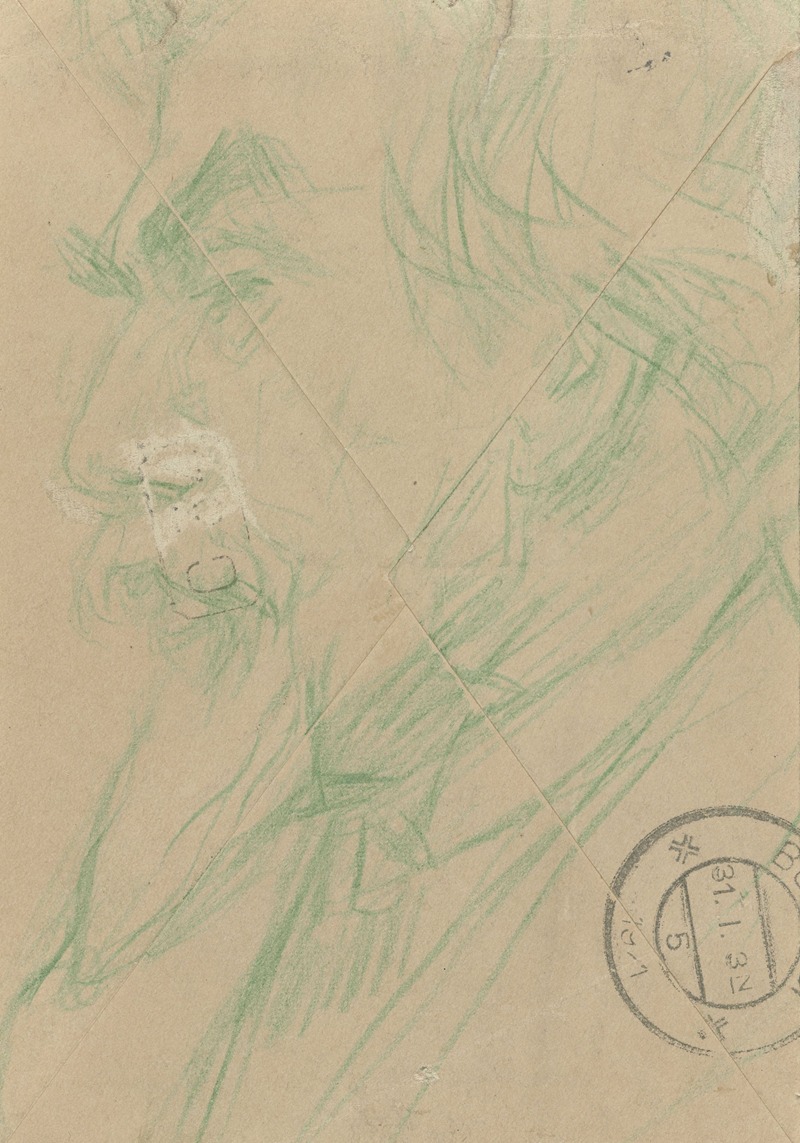 Jan Veth - Portret van de schilder Jan Toorop
