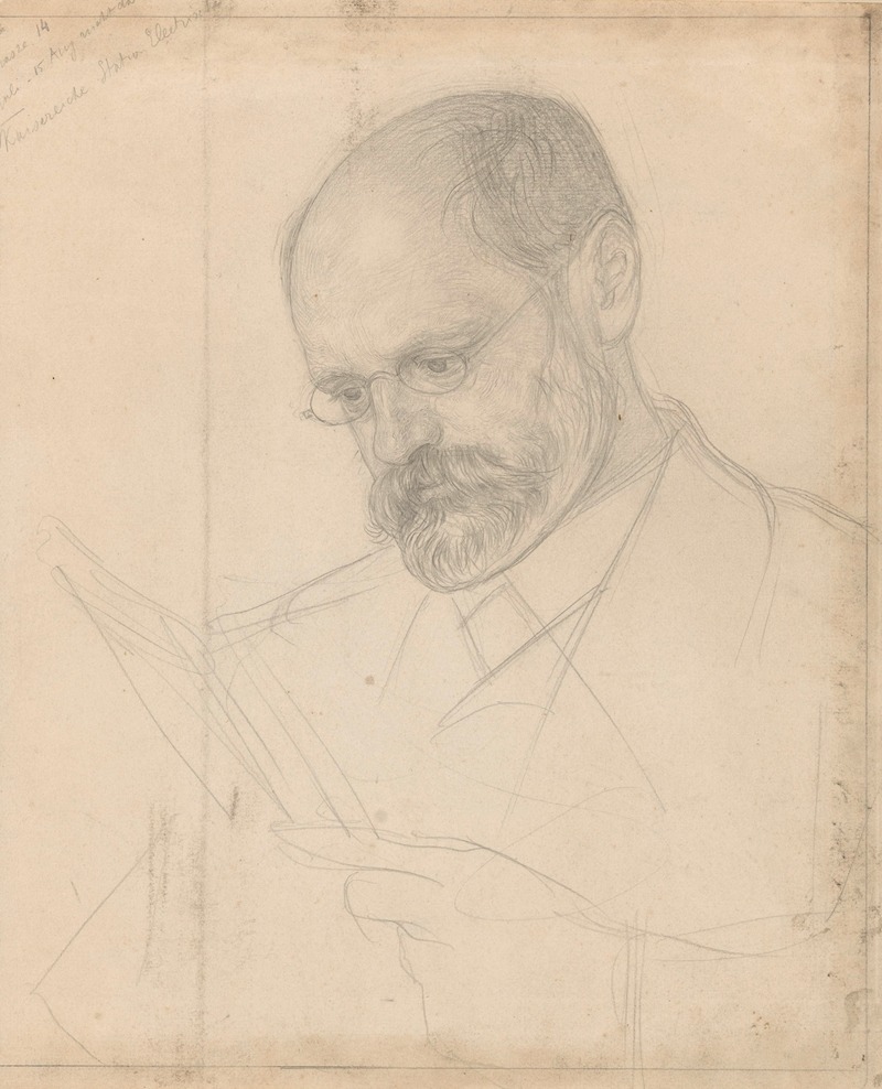Jan Veth - Portret van dhr. K.J. Kautsky