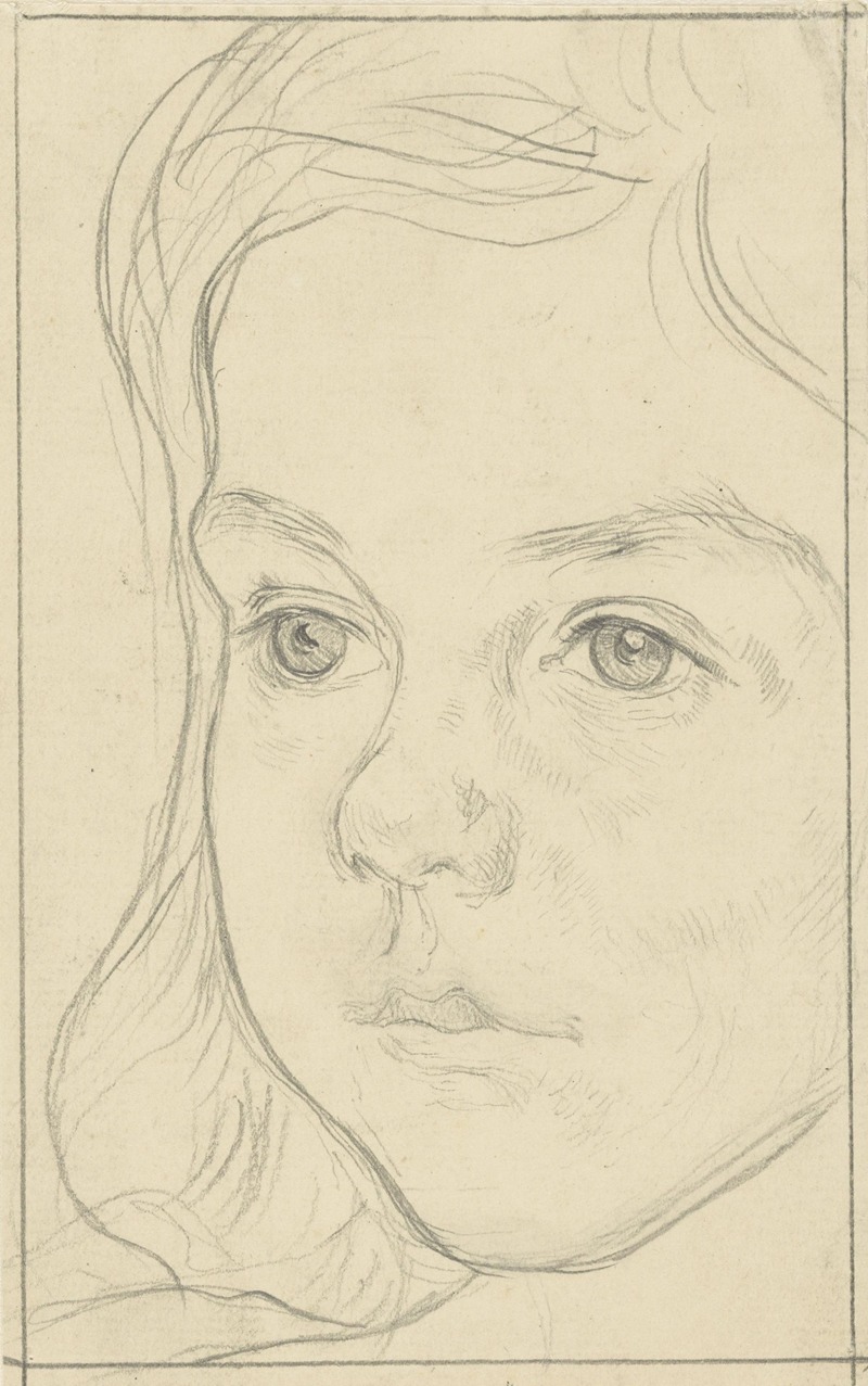 Jan Veth - Portret van een meisje