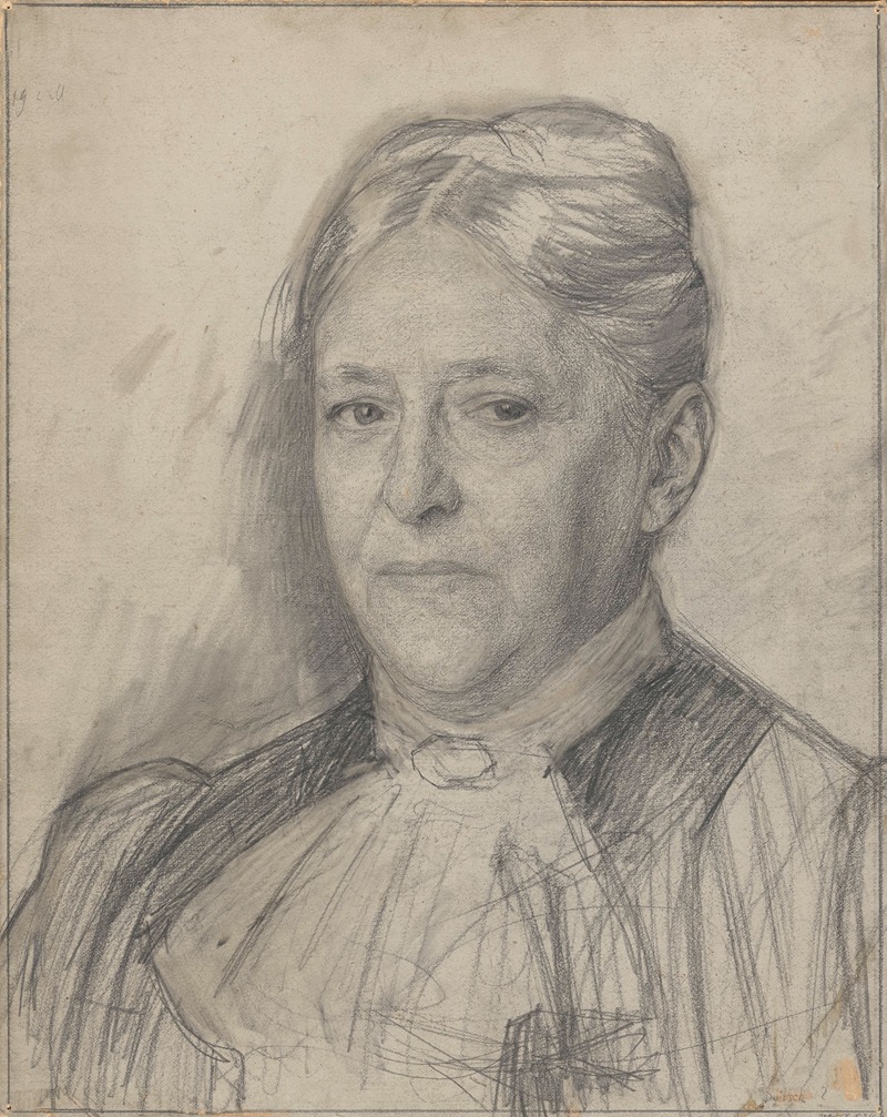 Jan Veth - Portret van Frau Bleichröder
