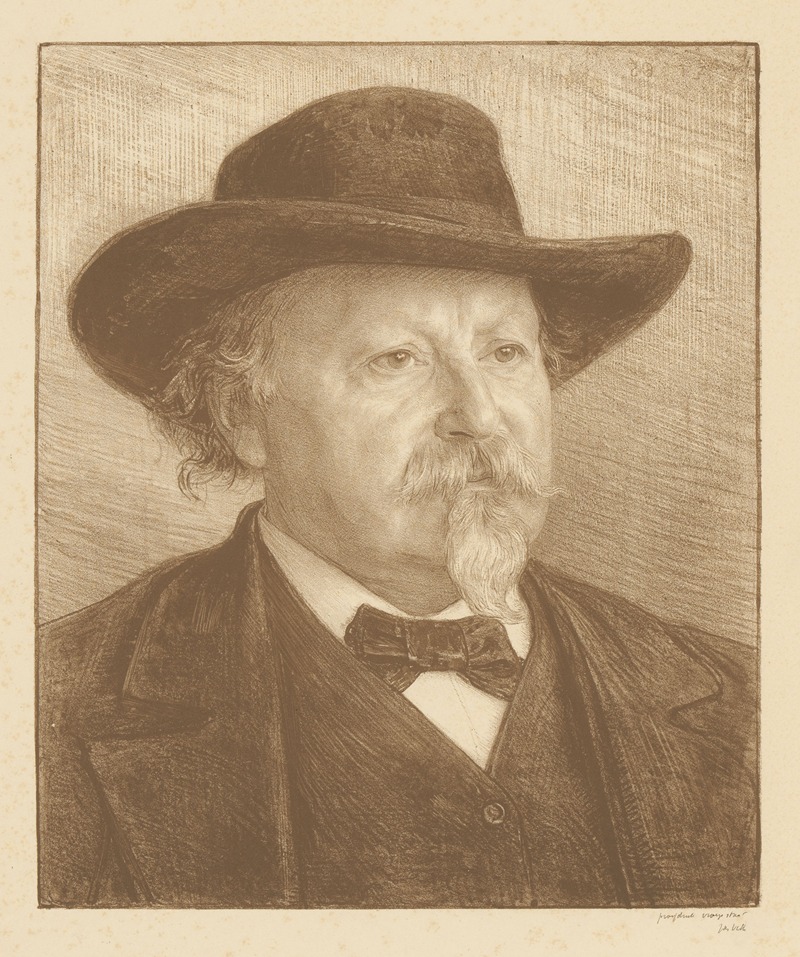 Jan Veth - Portret van Johan Philip van der Kellen