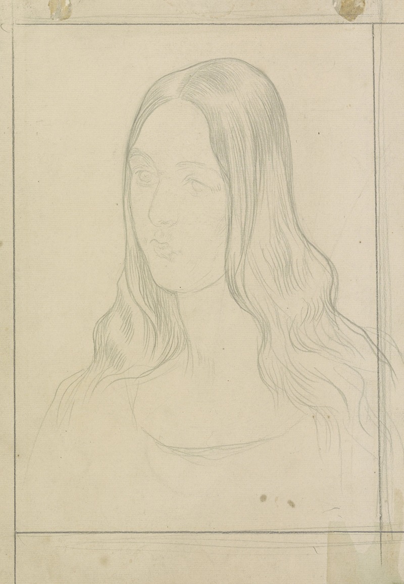 Jan Veth - Portret van juffrouw M. van Hoogstraten
